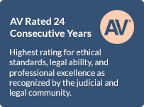 AV Rated 24 consecutive years